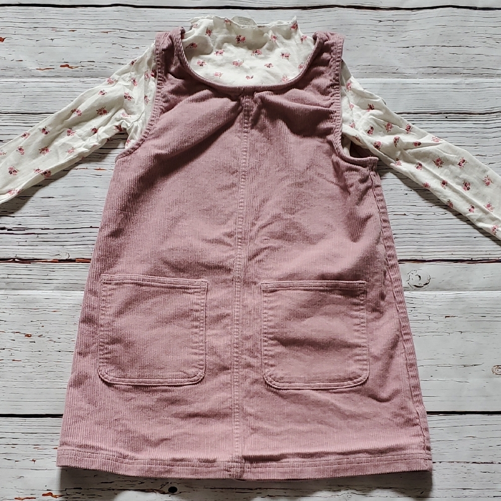 H&M Pink and White Kids Jumper Set 💗🤍
